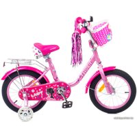 Детский велосипед Favorit Lady 14 LAD-14MG (сиреневый)