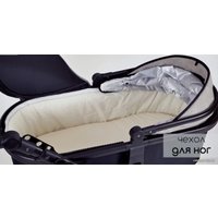 Универсальная коляска Lorelli Boston 2021 (3 в 1, beige string stars)