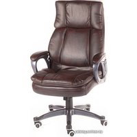 Офисное кресло Norden Medison H-1182-322 (серый/экокожа темно-коричневый)