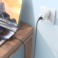 Кабель Borofone BX113 USB Type-A - Lightning (2 м, черный)