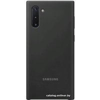 Чехол для телефона Samsung Silicone Cover для Samsung Galaxy Note 10 (черный)