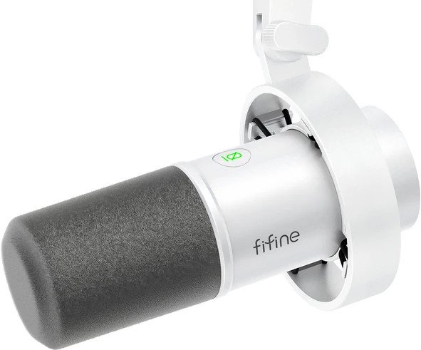 Проводной микрофон FIFINE K688 (белый)