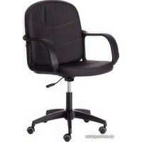 Офисное кресло TetChair Baggi PA (кожзам/ткань, черный)
