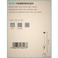 Подвесная люстра Eglo Famborough 43413