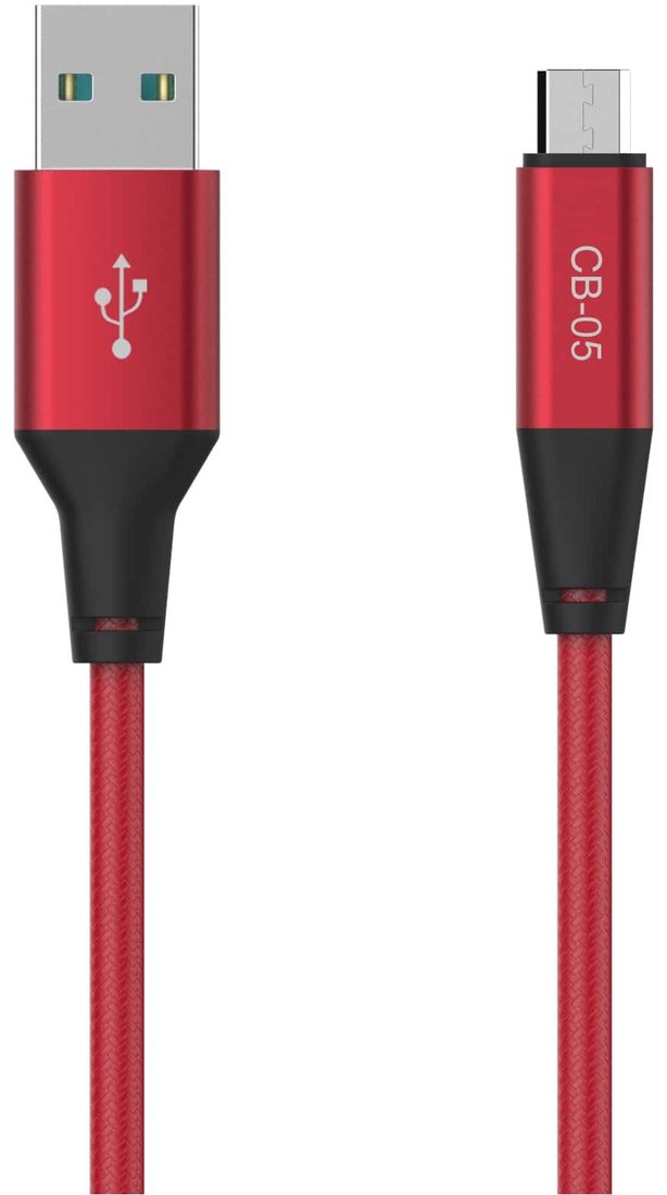 

Кабель Celebrat CB-05 Micro USB (1 м, красный)