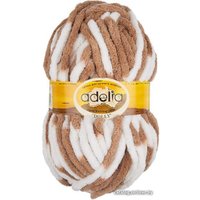 Набор для вязания Adelia Dolly 100 г 40 м (белый/бежевый, 2 мотка)