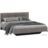 Кровать Трия Элис тип 1 с мягкой обивкой 160x200 (велюр мокко)