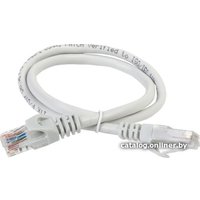 Кабель ITK RJ45 - RJ45 PC01-C6U-05M (0.5 м, серый)