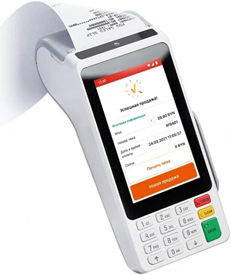 Программная касса с платежным терминалом Topwise T3