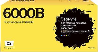 Картридж T2 TC-X6000B (аналог Xerox 106R01634)
