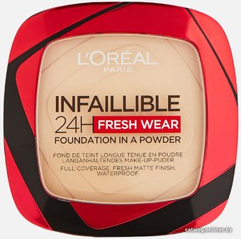 Компактная пудра L'Oreal Infaillible 24h Fresh Wear (тон 130) 9 г