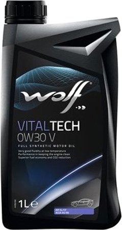

Моторное масло Wolf VitalTech V 0W-30 1л