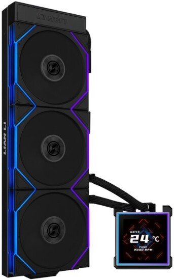 

Система жидкостного охлаждения для процессора Lian Li HydroShift II LCD-S 360TL G89.GHS2LCDS36TB.R0