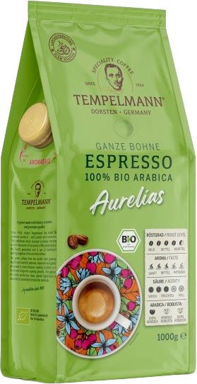 

Кофе Tempelmann Aurelias Espresso зерновой 1 кг