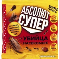 Средство от насекомых Гарант Абсолют дуст супер против насекомых, пакет 100 г