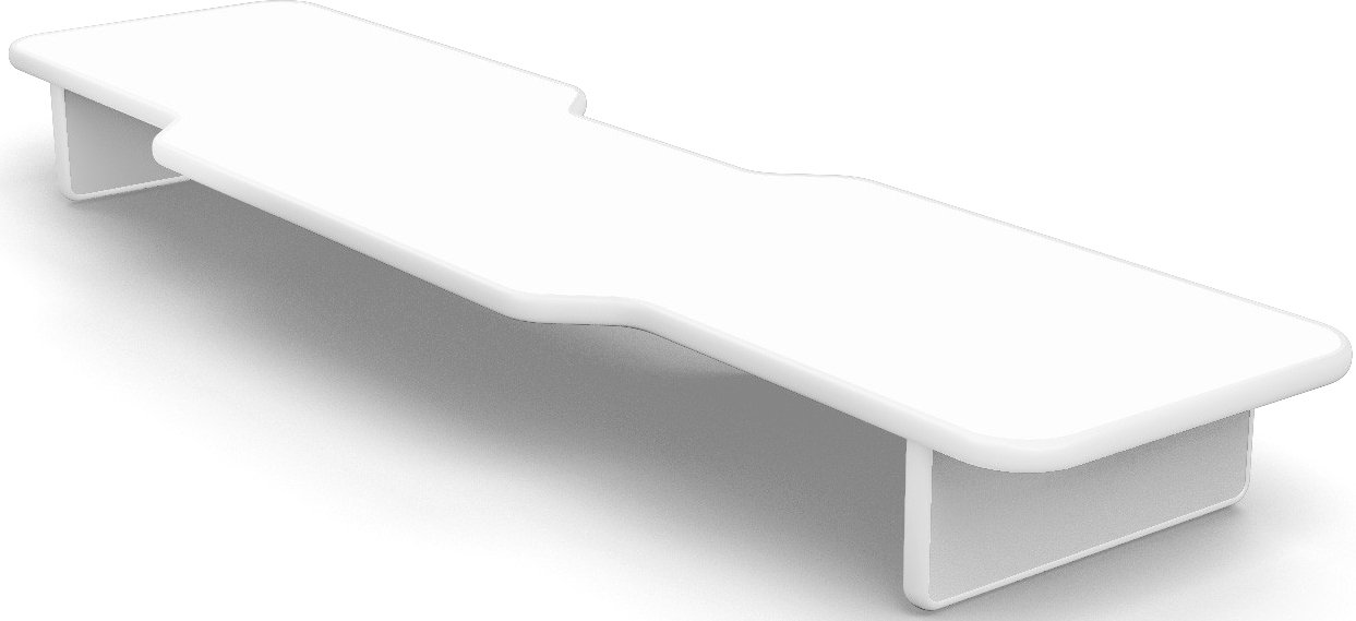 

Подставка для монитора VMM Game Base 120 Light White BS-2WWE