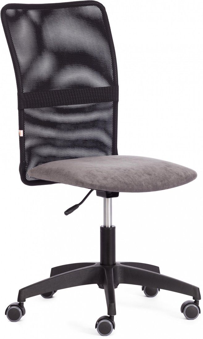 

Офисное кресло TetChair 29/W-11 флок/ткань (серый/черный)
