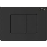 Унитаз подвесной Roxen Antares в комплекте с инсталляцией StounFix Dual Fresh 6 в 1 868504 (кнопка: черный матовая)