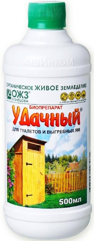 

Жидкость для биотуалетов ОЖЗ Кузнецова Удачный (0.5 л)