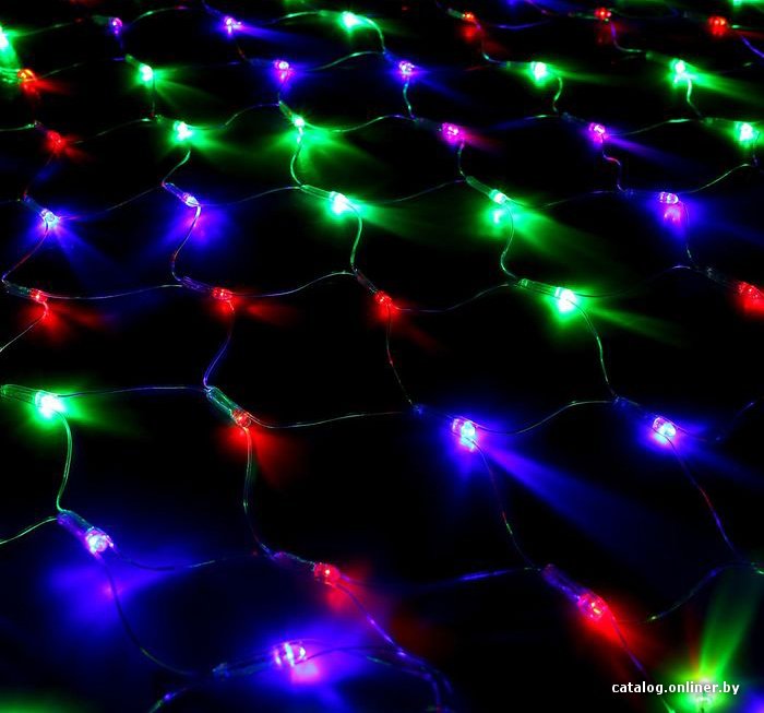 Гирлянда световая сетка Luazon Led-144 (1.2x1 м, RG/RB) [1080492]