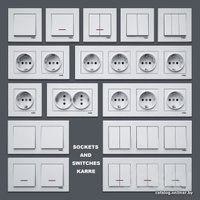 Розетка Viko Karre 90963607