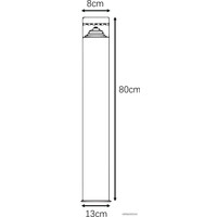 Садовый светильник Arte Lamp Shalby A2218PA-1BK