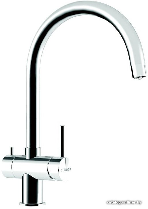 Смеситель Schock Ares Cristalite (нержавеющая сталь)