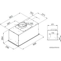 Кухонная вытяжка KUPPERSBERG Ibox 60 W