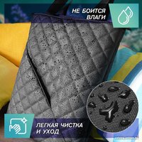 Женская сумка elCrucce M 35x40x10 (экокожа, черный)