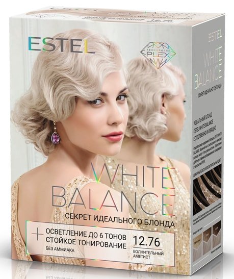 

Крем-краска для волос Estel White Balance 12.76 (волнительный аметист)
