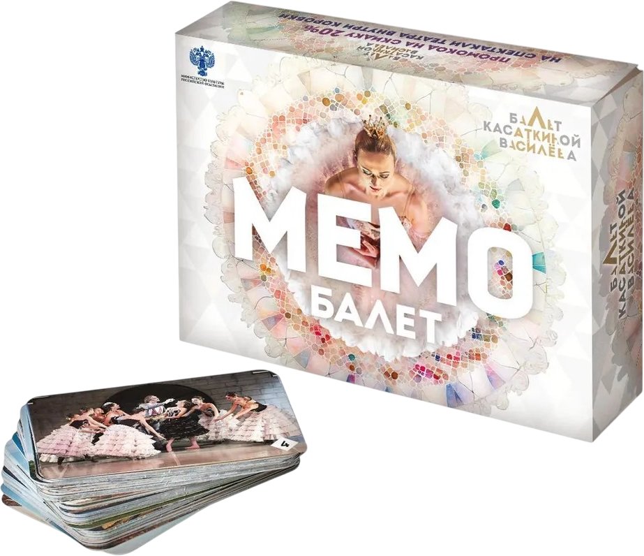 

Детская настольная игра Нескучные игры Мемо. Балет
