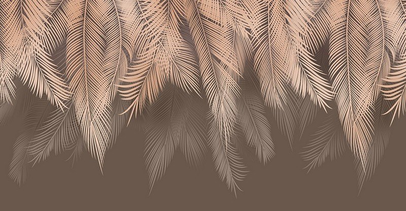 

Фотообои Citydecor Magic Пальмовые листья бежевый 500x260