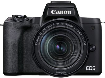 Беззеркальный фотоаппарат Canon EOS M50 Mark II Kit EF-M 18-150mm f/3.5-6.3 IS STM (черный)