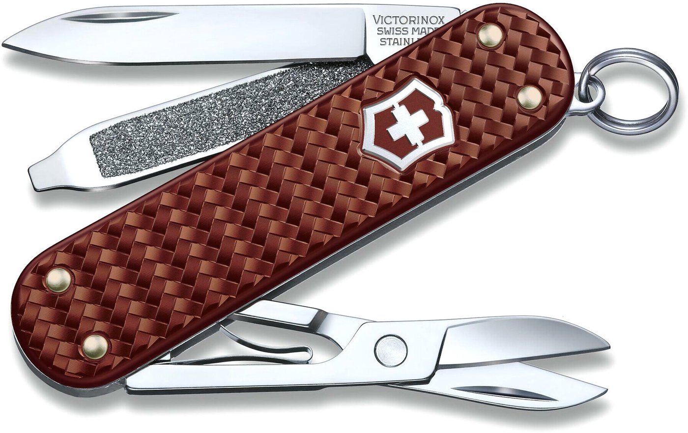 

Нож-брелок Victorinox Classic Precious Alox 0.6221.4011G (коричневый)