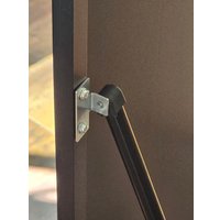 Зеркало eMZe Прямоугольное 37х115 DK.37.115.CHE (черный)