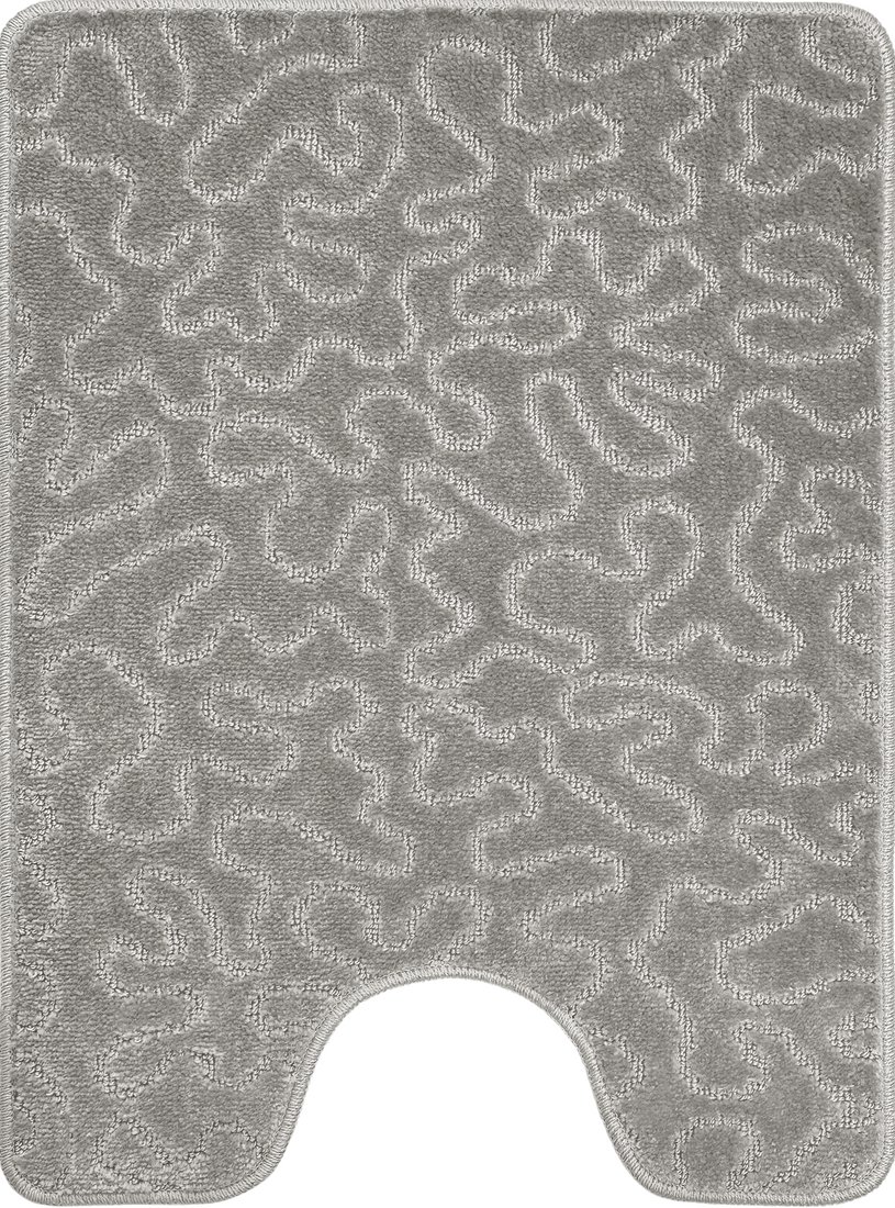 

Коврик для туалета Shahintex РР 60x80-002-003 (серый)