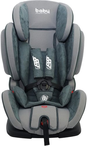 Детское автокресло Baby Prestige Mustang (серый)