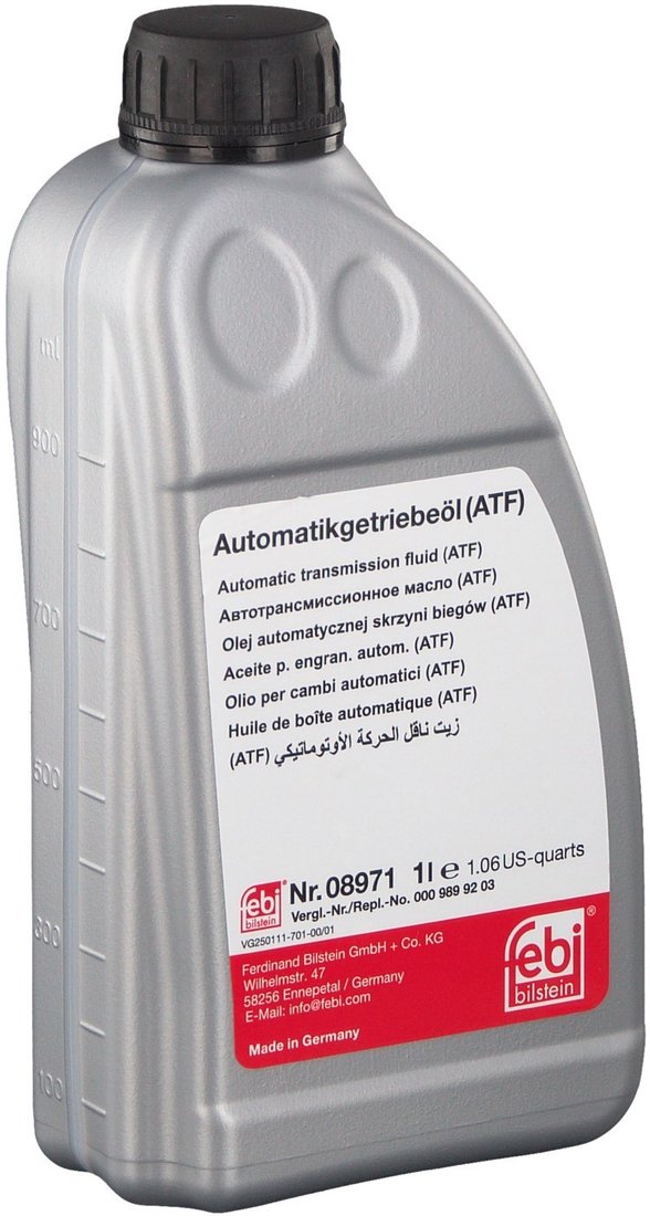 

Трансмиссионное масло Febi bilstein ATF 08971 1л