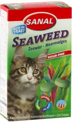 

Лакомство для кошек Sanal Seaweed 50 г