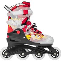 Роликовые коньки Ricos Fun PW-116A-10 (р. 34-37, черный/красный)