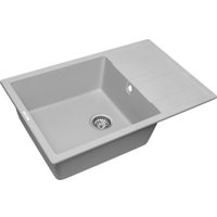 Кухонная мойка ZorG Apollo 78 (серый жемчуг)