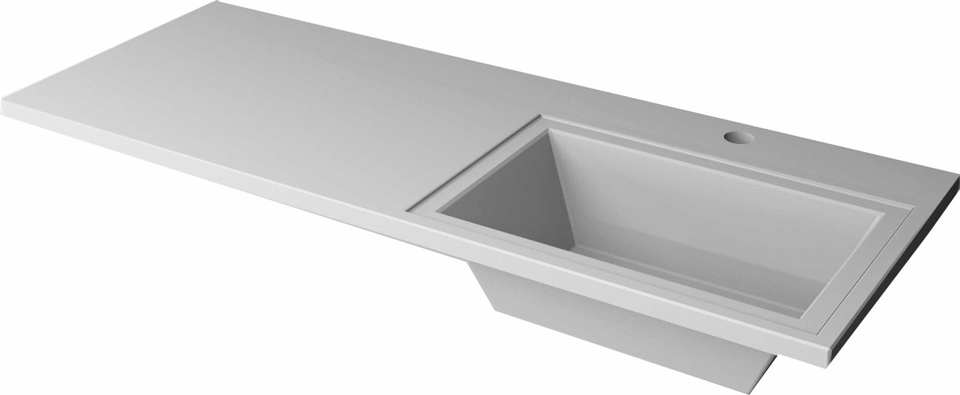 Умывальник Marko Марсал 130 R (белый)