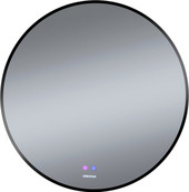 Зеркало Cosmo-норма Black LED 1980802 (с сенсорным выключателем и подогревом)