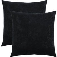 Декоративная подушка Matex Velours 49-951 (2шт, черный)