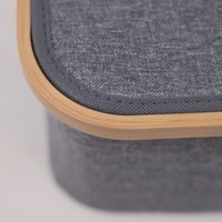 Коробка для хранения AksHome IRIS (бамбук)