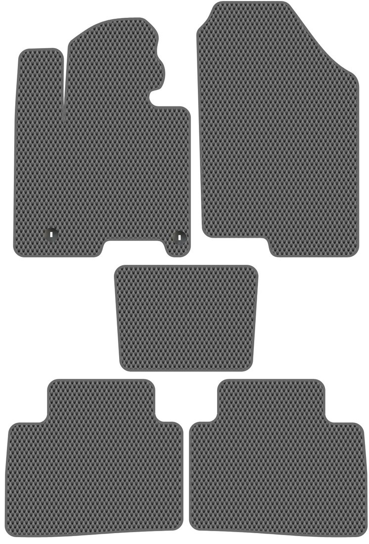 

Комплект ковриков для авто Alicosta Hyundai Tucson IV (suv / NX4) 2020 - Н.В. (серый, ромб)