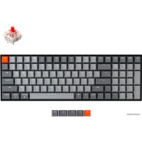 Клавиатура Keychron K4 V2 White LED K4-A1-RU (Gateron G Pro Red)