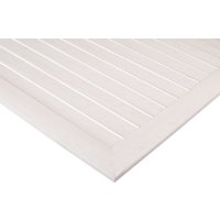 Декоративный экран Стильный дом Реечный 120х60см (ясень белый)