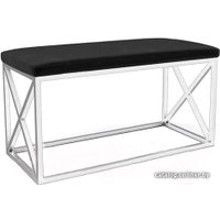 Банкетка Hype Mebel Куб (белый/черный)