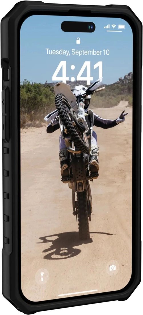 

Чехол для телефона Uag для iPhone 14 Pro Pathfinder for MagSafe Black 114054114040